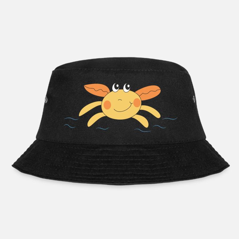 Krebs - Bucket Hat - Schwarz