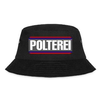 Polterei Spaß Junggesellenabschied - Bucket Hat - Schwarz - Vorne - Lela (165cm)