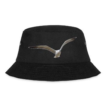 Seagulls fly for hours - Bucket Hat - black - Front - Lela (165cm)