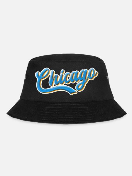 Chicago cooles Design - Bucket Hat - Schwarz