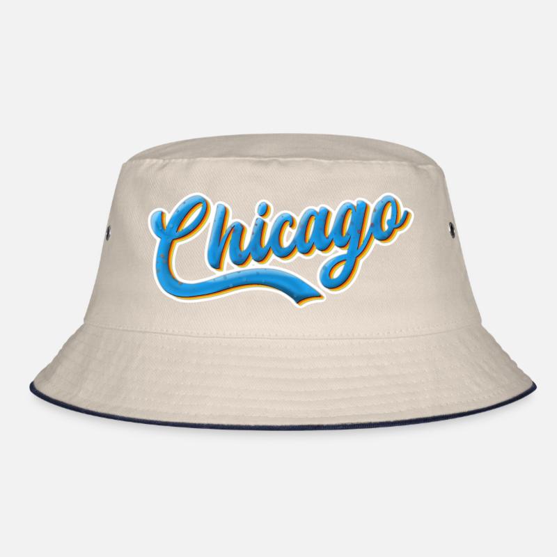 Chicago cool design Bucket Hat