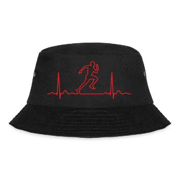 Runner Pulse Silhouette - Bucket Hat - Schwarz - Vorne - Lela (165cm)