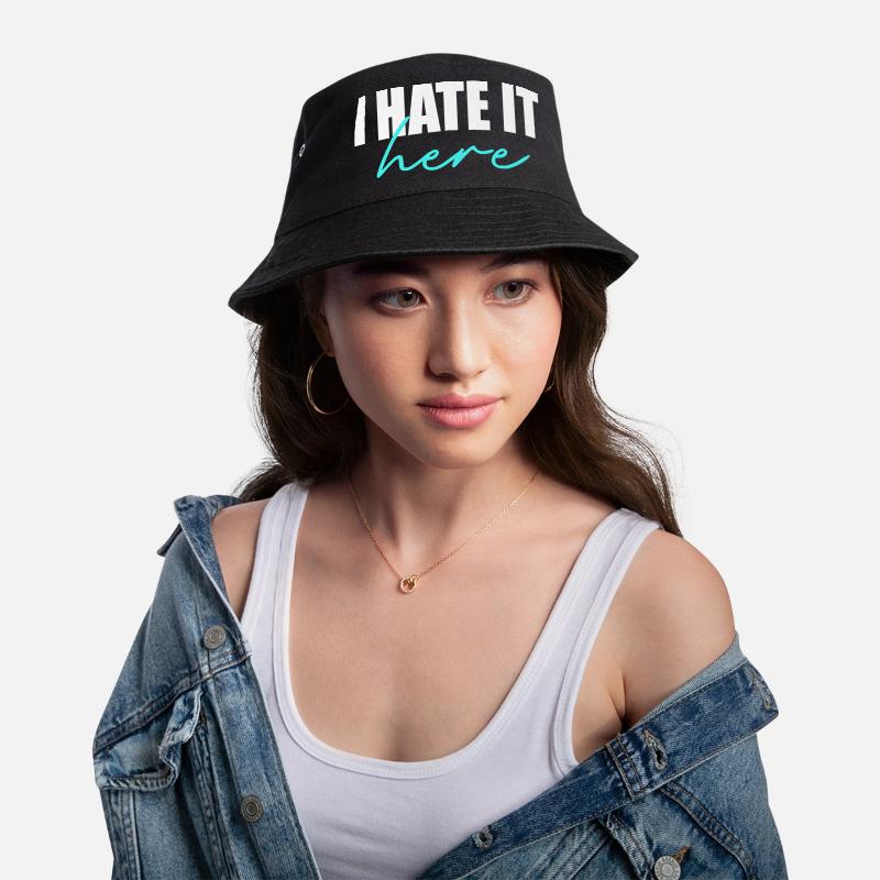 Ich hasse es hier Bucket Hat