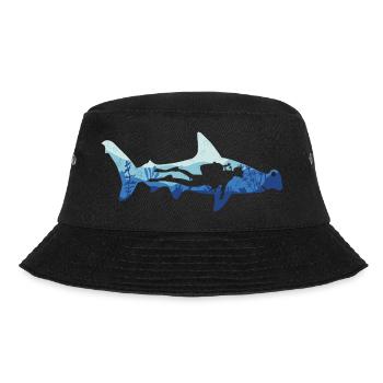 Requin-marteau et plongeur - Bob - noir - Devant - Lela (165cm)
