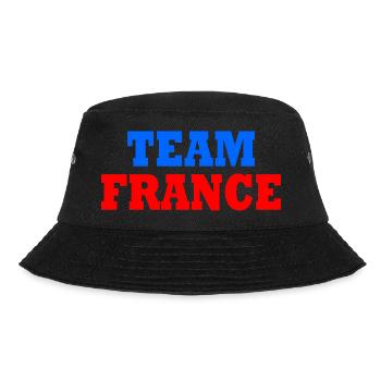 Frankreich - Bucket Hat - Schwarz - Vorne - Lela (165cm)