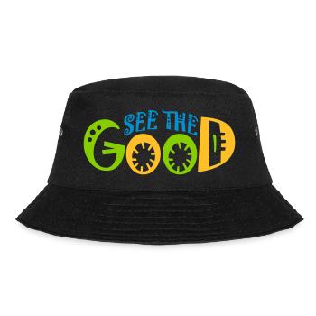 see the good quote - Bucket Hat - black - Front - Lela (165cm)