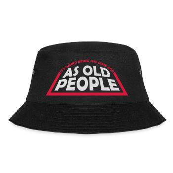 being old people age - Bucket Hat - black - Front - Lela (165cm)