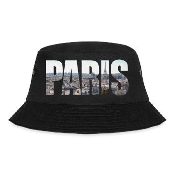 paris photo - Bucket Hat - black - Front - Lela (165cm)