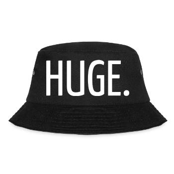 Huge - Bucket Hat - black - Front - Lela (165cm)