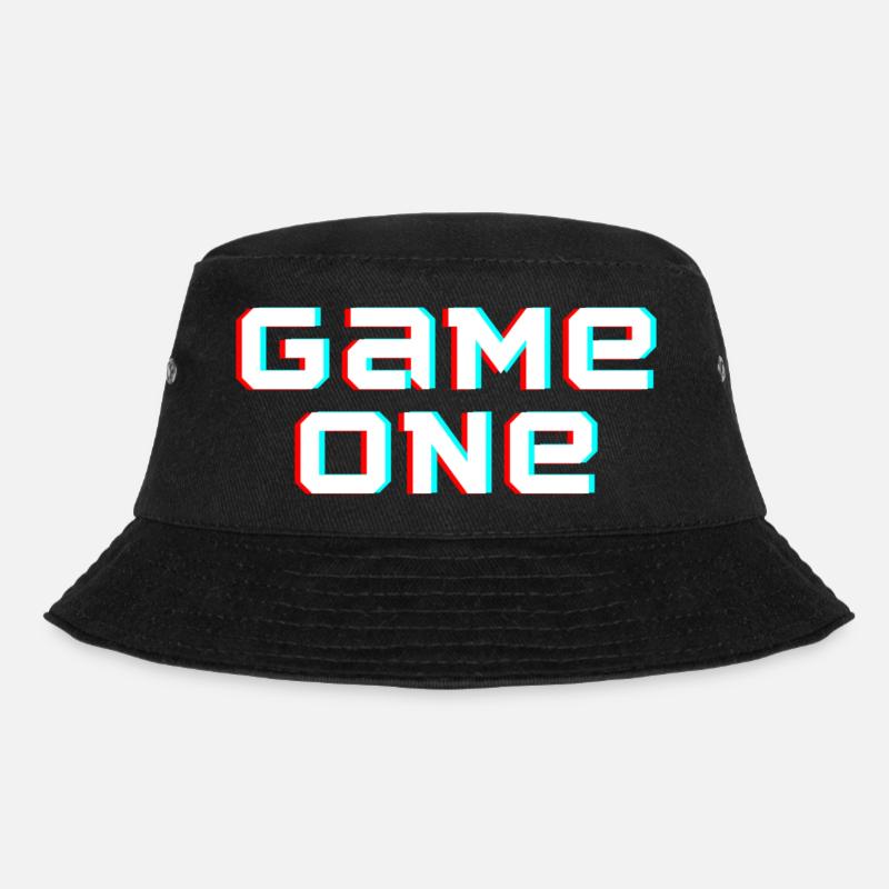 Game one - Bucket Hat - black