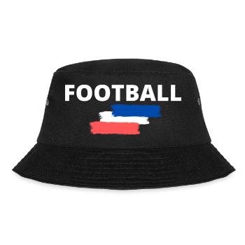 FUSSBALL - FRANKREICH - Bucket Hat - Schwarz - Vorne - Lela (165cm)