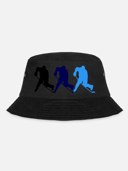 Hockey - Bucket Hat - black