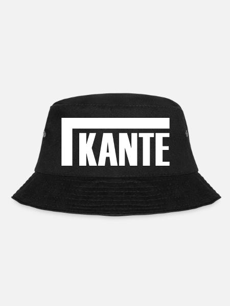 Kante - T-Shirt Design - Bucket Hat - Schwarz