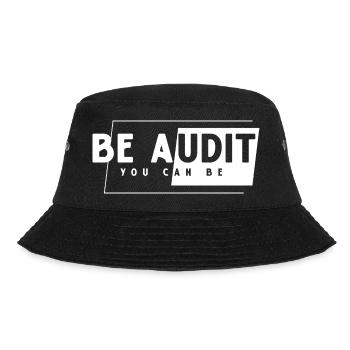 Be Audit You Can Be - Accountant Funny Gift - Bucket Hat - black - Front - Lela (165cm)