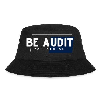 Be Audit You Can Be - Accountant Funny Gift - Bucket Hat - black - Front - Lela (165cm)