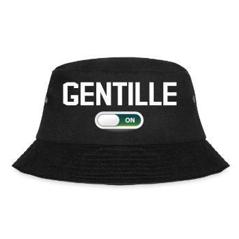 Mode Gentille Désactivé Off Humour - Bob - noir - Devant - Lela (165cm)