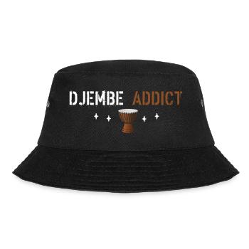 Djembe addict - Bucket Hat - black - Front - Lela (165cm)
