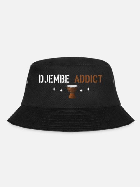 Djembé addict - Bob - noir