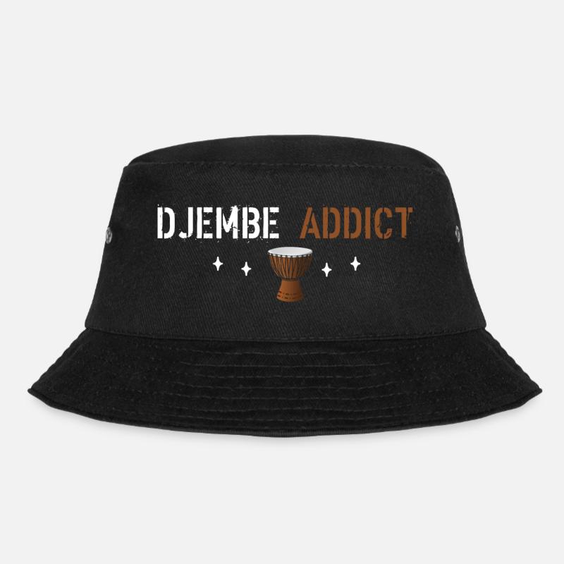 Djembé addict - Bob - noir