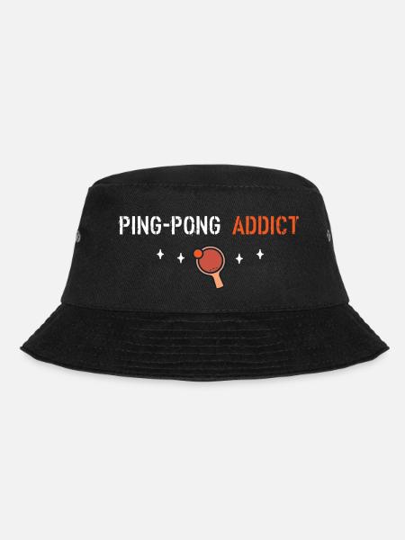 Ping pong addict - Bob - noir