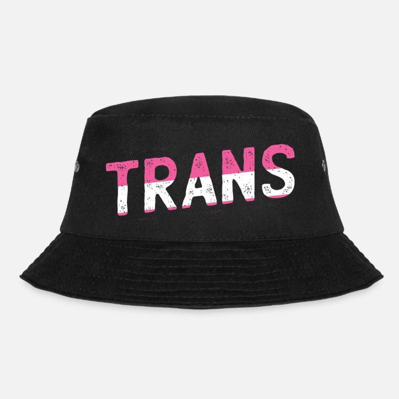 Trans - Bucket Hat - black
