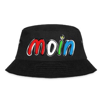 moin11 - Bucket Hat - Schwarz - Vorne - Lela (165cm)