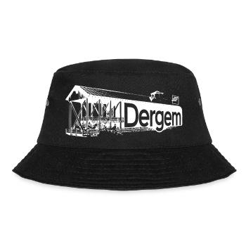 Bad Dürkheim white - Bucket Hat - Schwarz - Vorne - Lela (165cm)