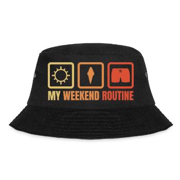 Ice cream lovers - Bucket Hat - black - Front - Lela (165cm)