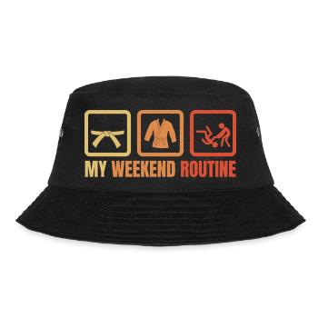Judo Routine - Bucket Hat - black - Front - Lela (165cm)
