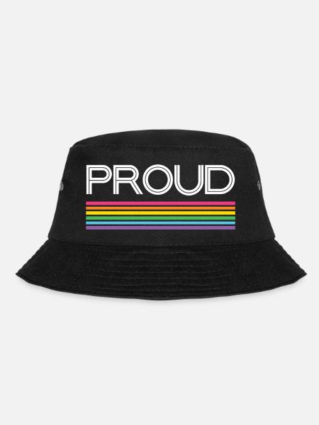 Pride Month LGBT - Stolz! - Bucket Hat - Schwarz