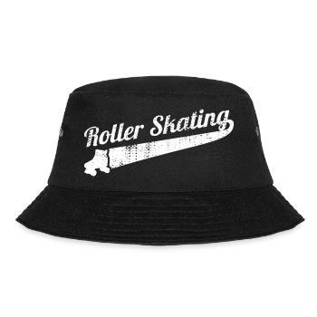 80s roller skating - Bucket Hat - black - Front - Lela (165cm)
