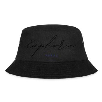 Inspirierende Wörter, Trendige T-Shirts von Popal - Bucket Hat - Schwarz - Vorne - Lela (165cm)