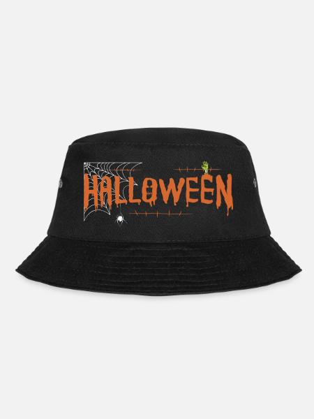 Halloween - Bucket Hat - Schwarz