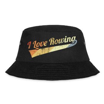 I like rowing - Bucket Hat - black - Front - Lela (165cm)