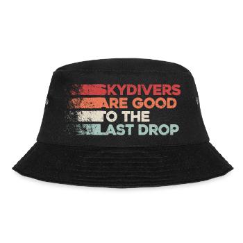 Lustiges Fallschirmspringer-Zitat: Perfektes Geschenk! - Bucket Hat - Schwarz - Vorne - Lela (165cm)