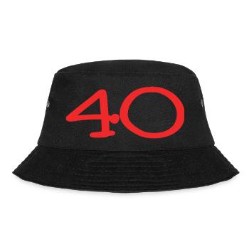 ANNIVERSARY. HAPPY BIRTHDAY. HAPPY BIRTHDAY. - Bucket Hat - black - Front - Lela (165cm)
