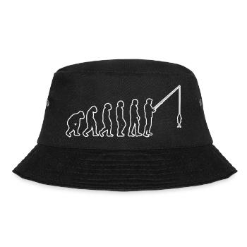 Fishing Fishing Angler Fishing Hook Fishing - Bucket Hat - black - Front - Lela (165cm)