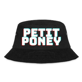 Petit poney - Bob - noir - Devant - Lela (165cm)