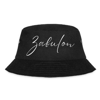 Zabulon Name T-Shirt Geschenk Für Männer - Bucket Hat - Schwarz - Vorne - Lela (165cm)
