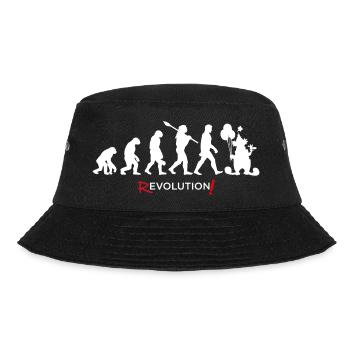 Revolution - Herren Evolution Fun Spin 22 - Bucket Hat - Schwarz - Vorne - Lela (165cm)