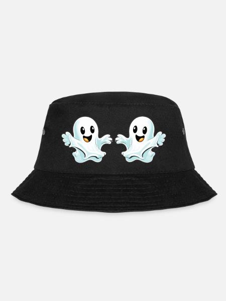 Geister - Bucket Hat - Schwarz