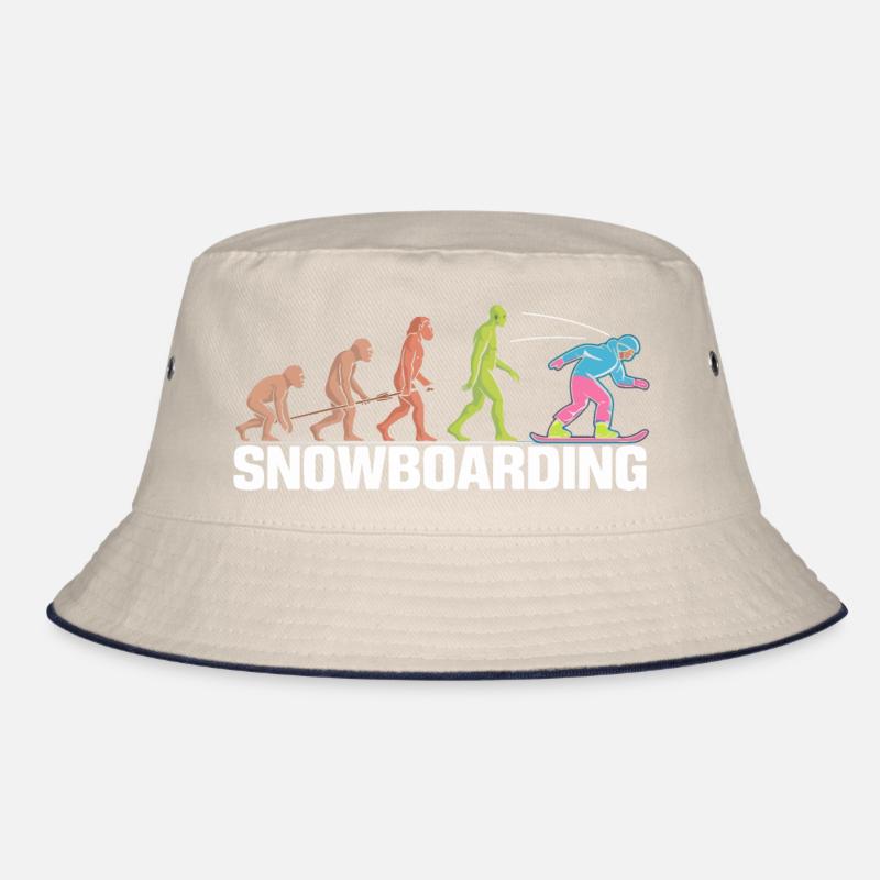 Die Evolution des Snowboard-Designs Bucket Hat