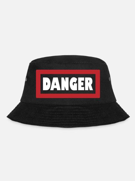 Achtung: Stil in seiner kraftvollsten Form - Bucket Hat - Schwarz