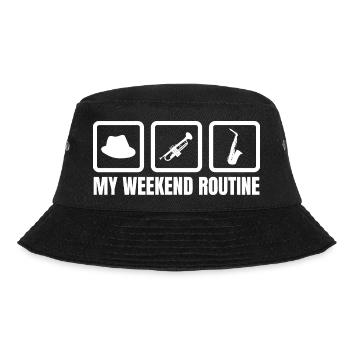 Trumpeter Weekend - Bucket Hat - black - Front - Lela (165cm)