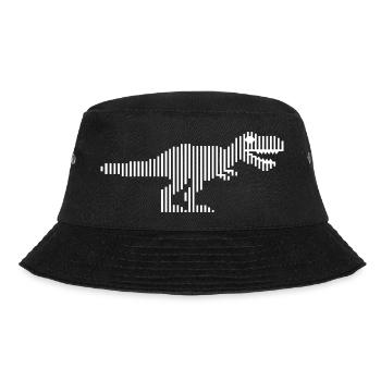 Dinosaurs dinosaurs dinosaurs t-rex - Bucket Hat - black - Front - Lela (165cm)