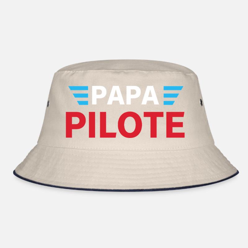 Pilot Dad - Dad Gift Bucket Hat