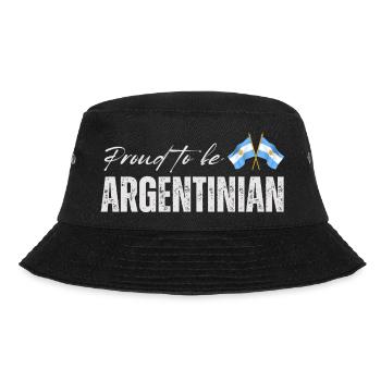 Fière Argentine, j’adore l’Argentine - Bob - noir - Devant - Lela (165cm)