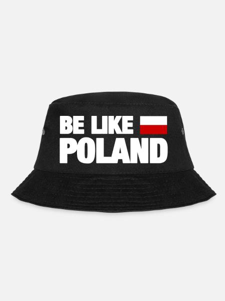 Be Like Poland - Bucket Hat - Schwarz