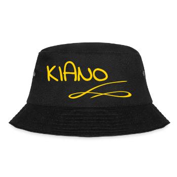 First name Kiano - Bucket Hat - black - Front - Lela (165cm)