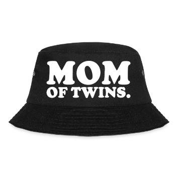 Mom Of Twins Tee Twin Mama - Bob - noir - Devant - Lela (165cm)